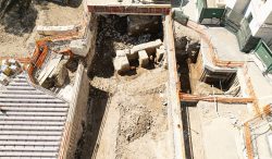 resti archeologici a piazza Pia