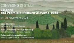 locandina convegno ad Olevano Romano