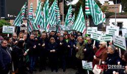 Iran sit-in della Cisl