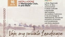 locandina installazione Mare' Biblioteca Sacrofano