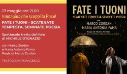 locandina "Fate i tuoni" a Alessandria