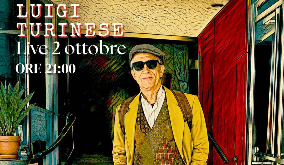 Il cantautore Luigi Turinese presenterà al Teatro Garbatella il suo nuovo album