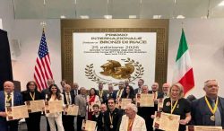 foto di gruppo Premio Internazionale Bronzi di Riace